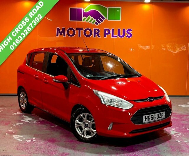 Ford B-Max 1.0T Ecoboost Zetec Mpv Euro 5 Red