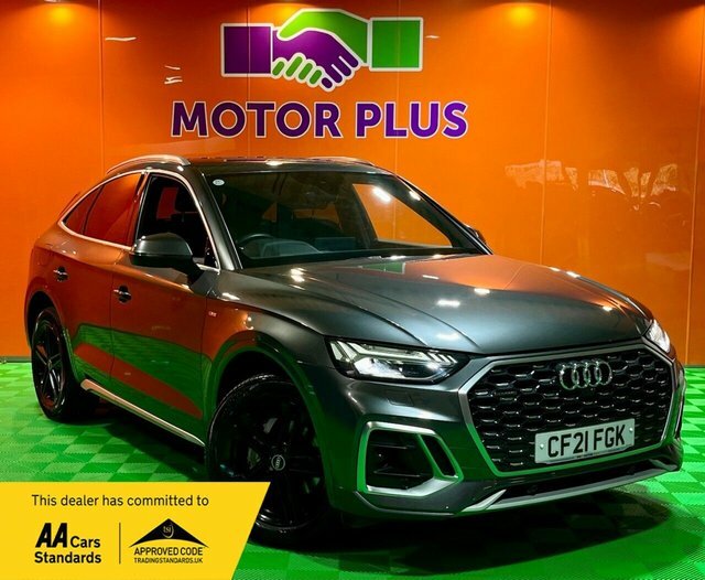 Audi Q5 2.0 Tdi 40 S Line Sportback S Tronic Qu CF21FGK Grey