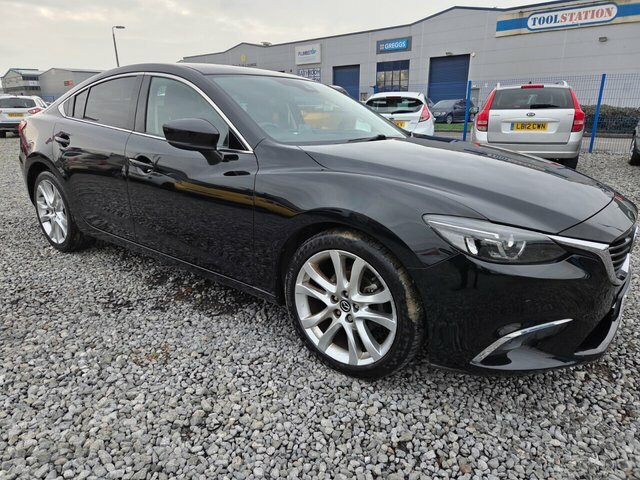 Mazda 6 2.2 Skyactiv-d Sport Nav Saloon Black