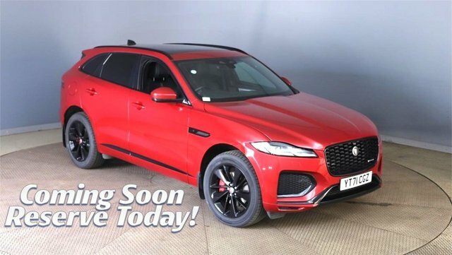Jaguar F-Pace 2.0 D200 Mhev R-dynamic Se Suv Awd Red