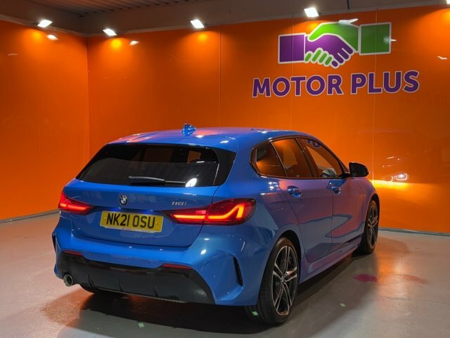 BMW 1 Series 1.5 118I M Sport Hatchback Dct Euro 6 Blue #5