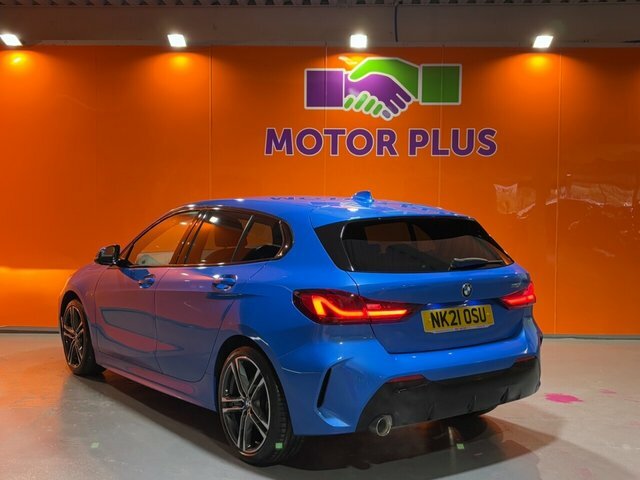 BMW 1 Series 1.5 118I M Sport Hatchback Dct Euro 6 Blue #4