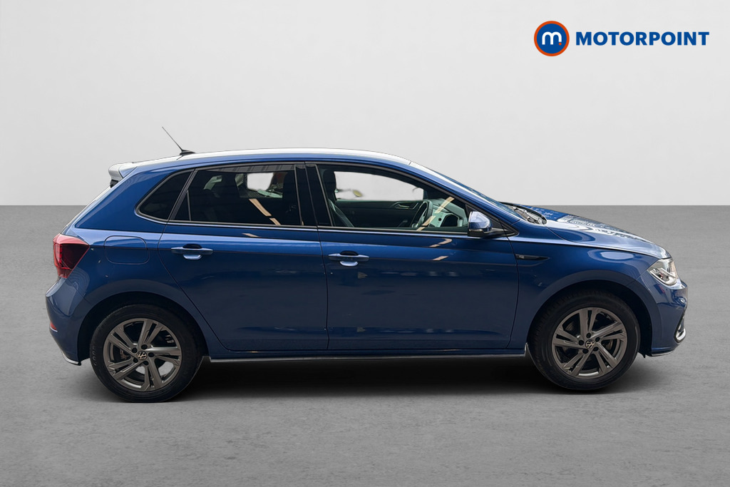 Volkswagen Polo 1.0 Tsi 110 R-line Dsg DF24CYZ Blue #4