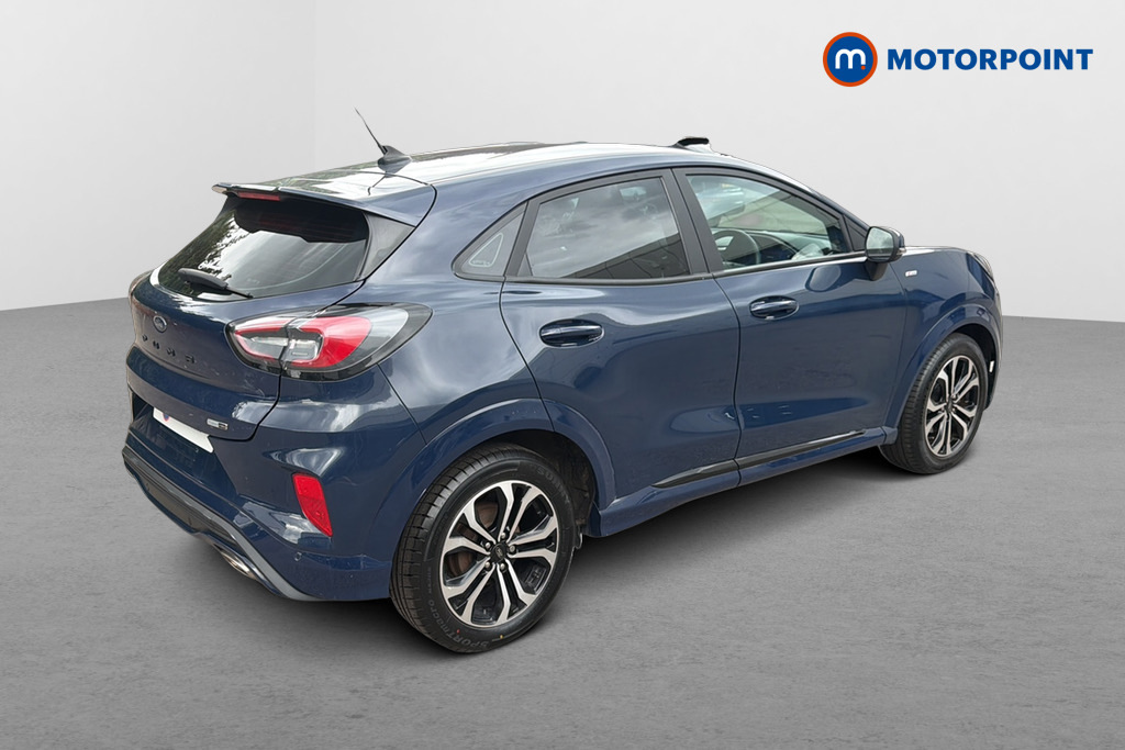 Ford Puma 1.0 Ecoboost Hybrid Mhev St-line BG22WGJ Blue #4