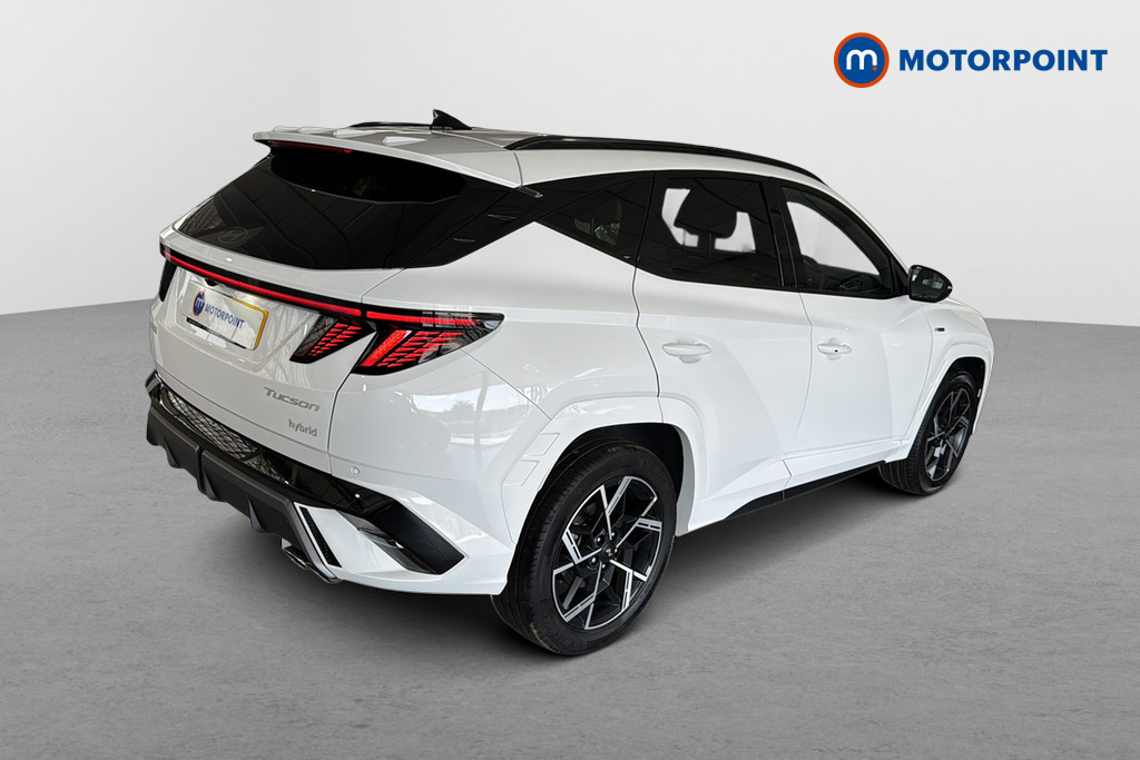 Hyundai Tucson 1.6T 239 Hybrid N Line EO26BHW White #5