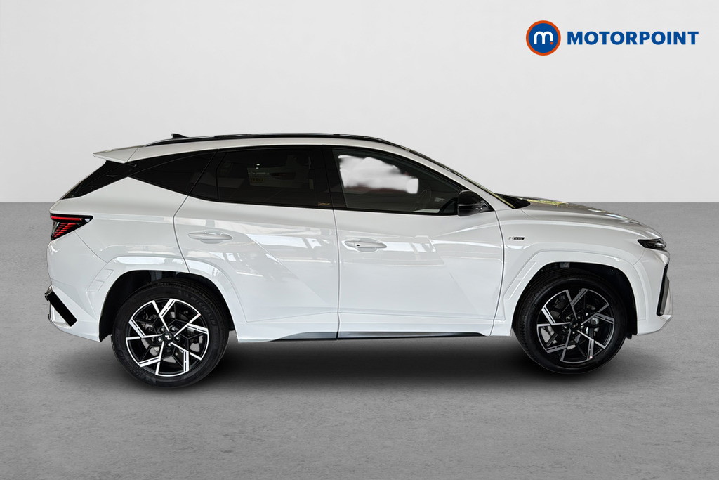 Hyundai Tucson 1.6T 239 Hybrid N Line EO26BHW White #4