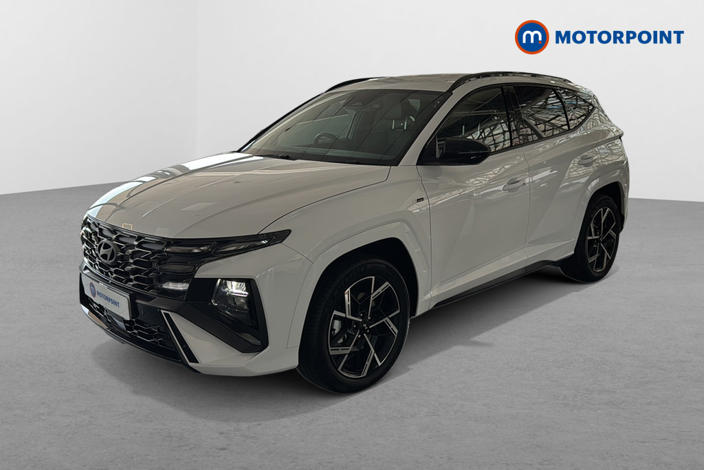 Hyundai Tucson 1.6T 239 Hybrid N Line EO26BHW White #3