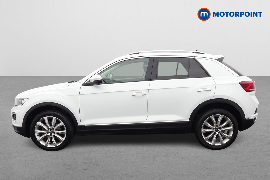 Volkswagen T-Roc 1.5 Tsi Evo Sel Dsg White #4