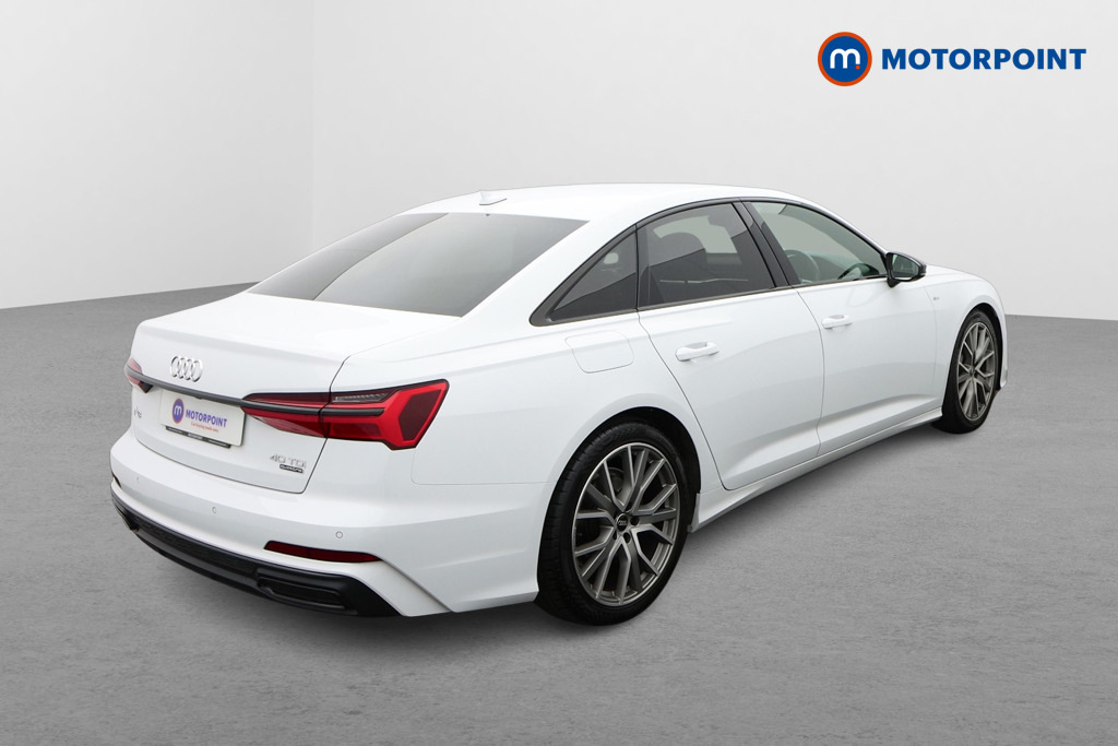 Audi A6 40 Tdi Quattro Black Edition S Tronic Tech White #5