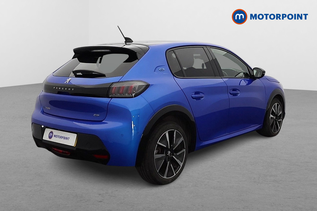 Peugeot e-208 100Kw Gt 50Kwh Blue #6