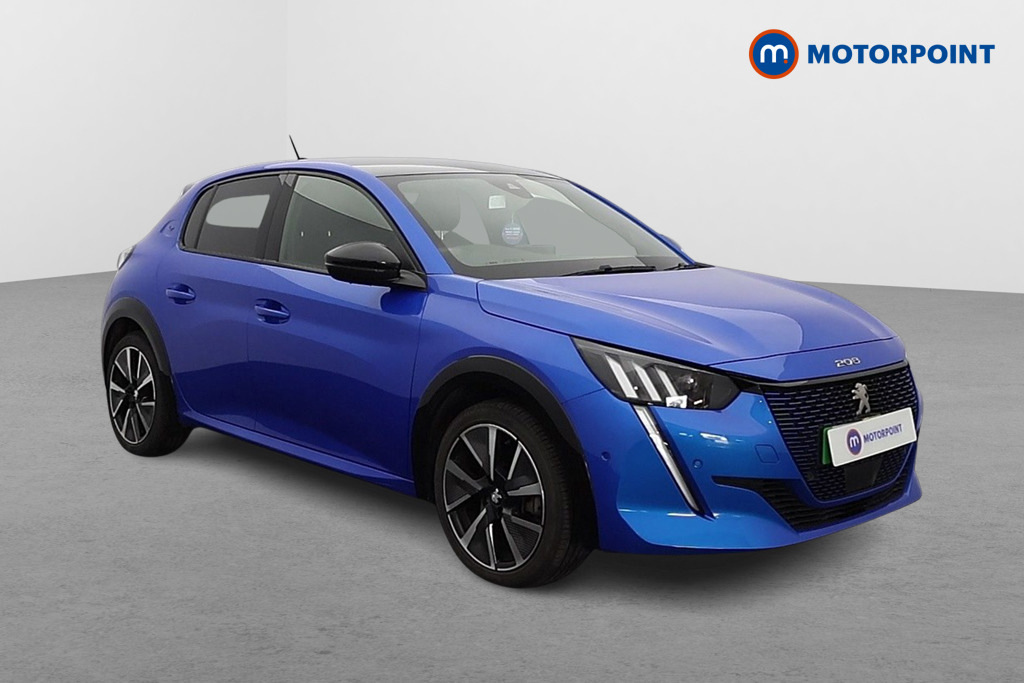 Peugeot e-208 100Kw Gt 50Kwh Blue