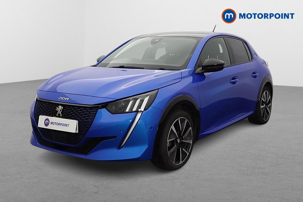 Peugeot e-208 100Kw Gt 50Kwh Blue #3
