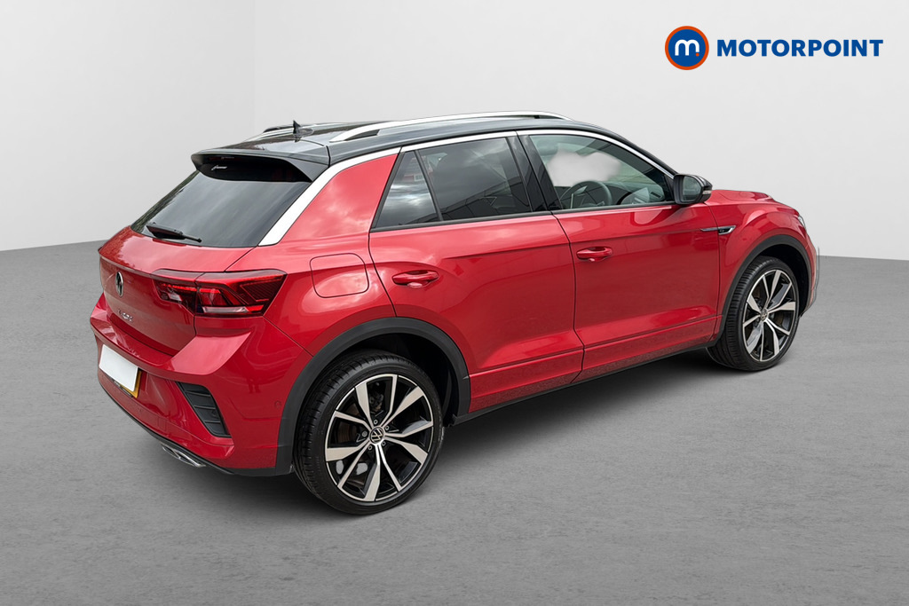Volkswagen T-Roc 1.5 Tsi R-line Dsg BF73KFE Red #4