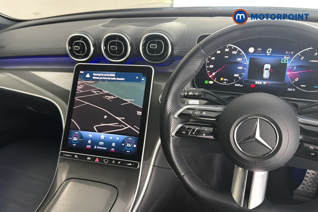 Mercedes-Benz C Class C300d Amg Line Night Edition Premium Plus Coupe Silver #9