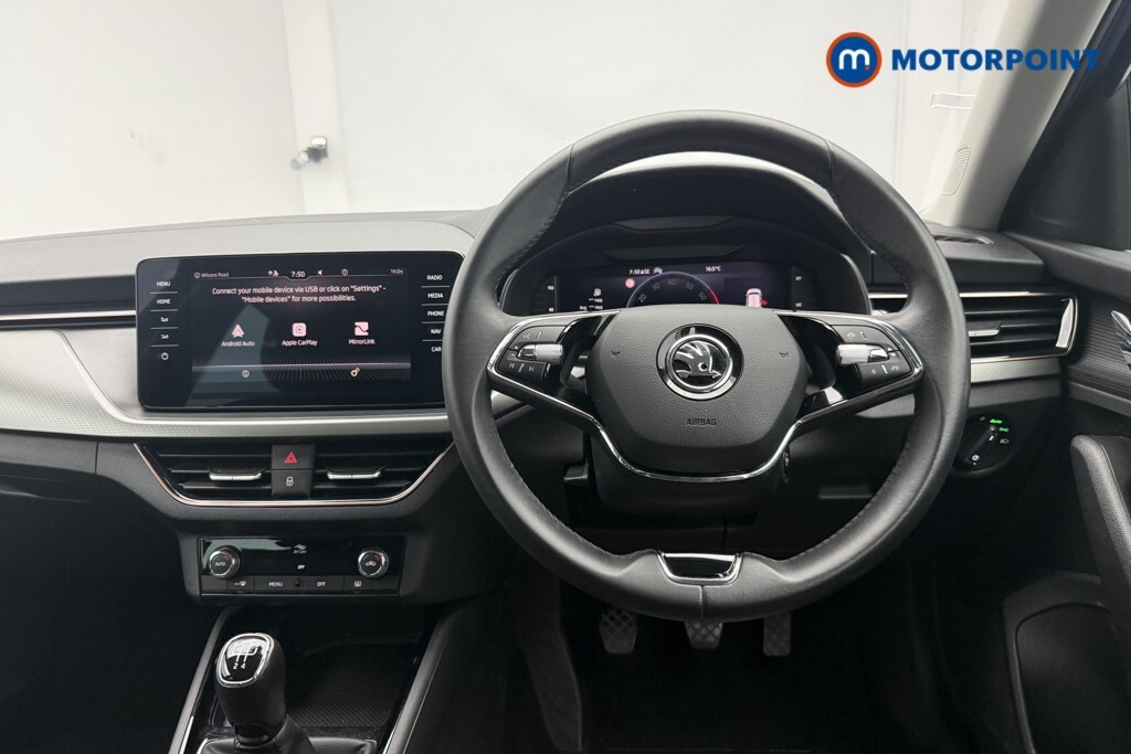 Skoda Scala 2023 1.0 Tsi 95 Se Blue #9