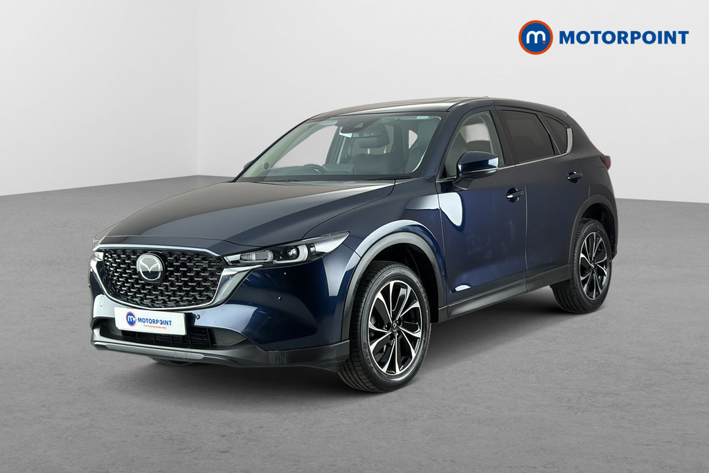 Mazda CX-5 2.0 E-skyactiv G Mhev Exclusive-line Blue #3