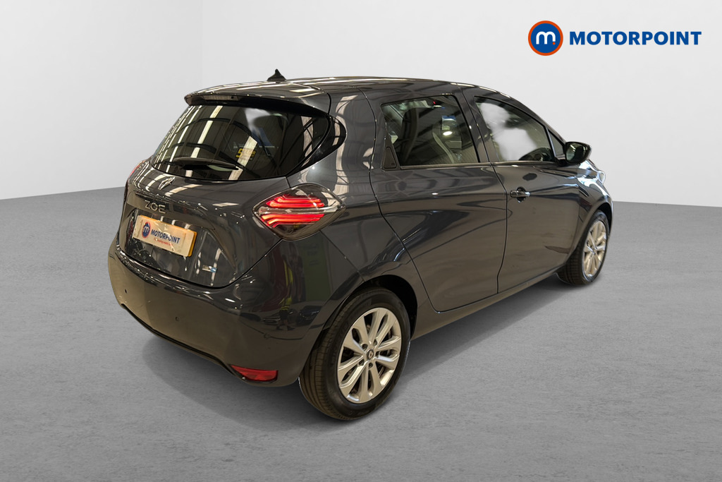 Renault Zoe 100Kw Iconic R135 50Kwh Rapid Charge WP71LXX Grey #2