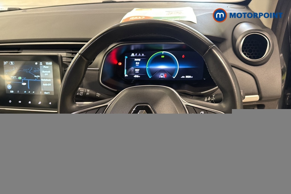 Renault Zoe 100Kw Iconic R135 50Kwh Rapid Charge WP71LXX Grey #4