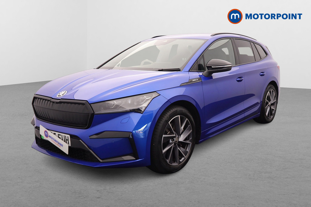 Skoda ENYAQ 210Kw 85X Sportline Plus 82Kwh 4X4 Blue #3