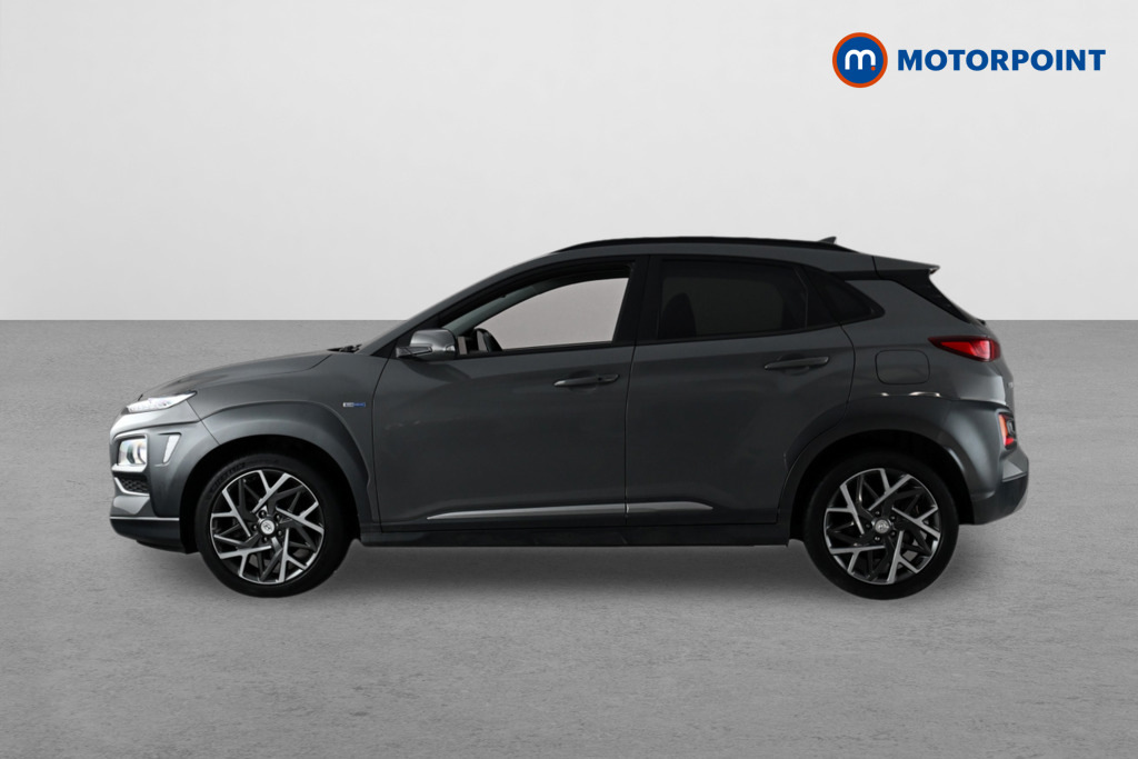 Hyundai Kona 1.6 Gdi Hybrid Premium Dct Grey #4
