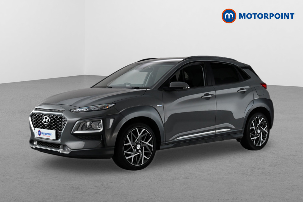 Hyundai Kona 1.6 Gdi Hybrid Premium Dct Grey #3