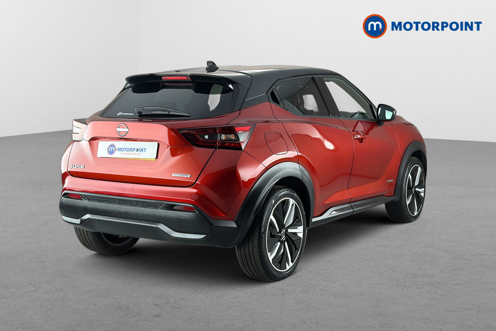 Nissan Juke 1.6 Hybrid Tekna-plus Red #5