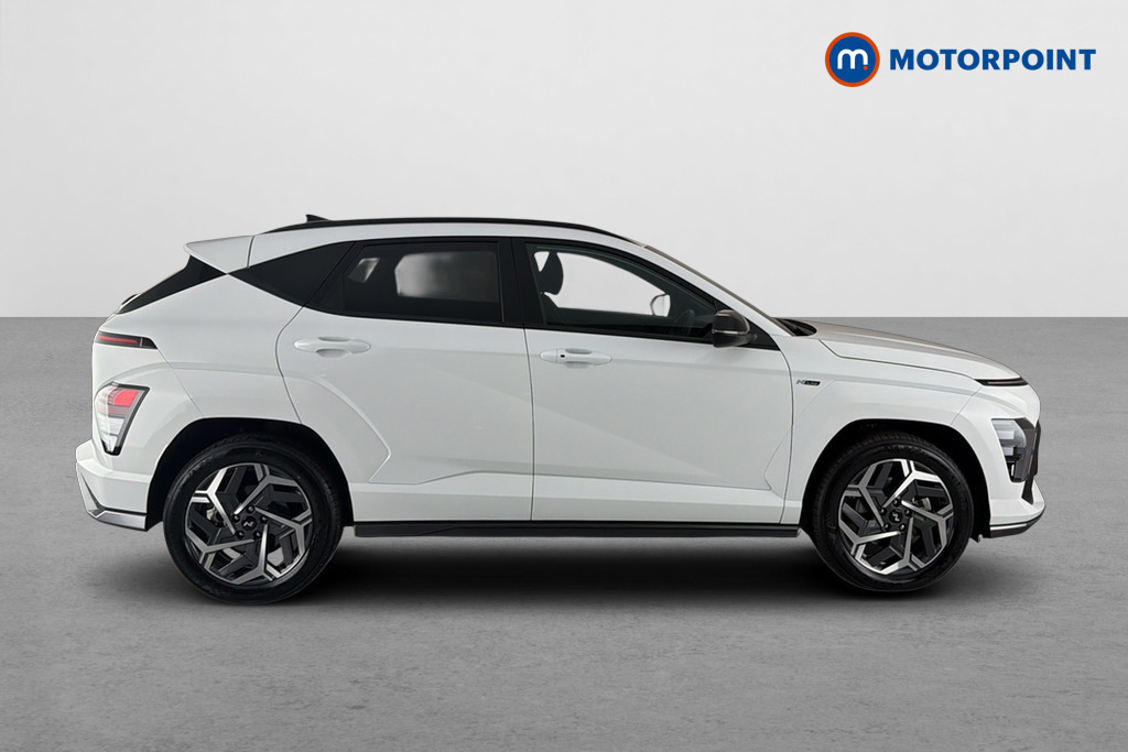 Hyundai Kona 1.6 Hybrid 138 N Line Dct White #4