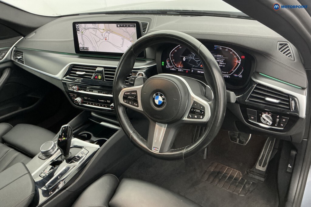 BMW 5 Series 520I M Sport Grey #14