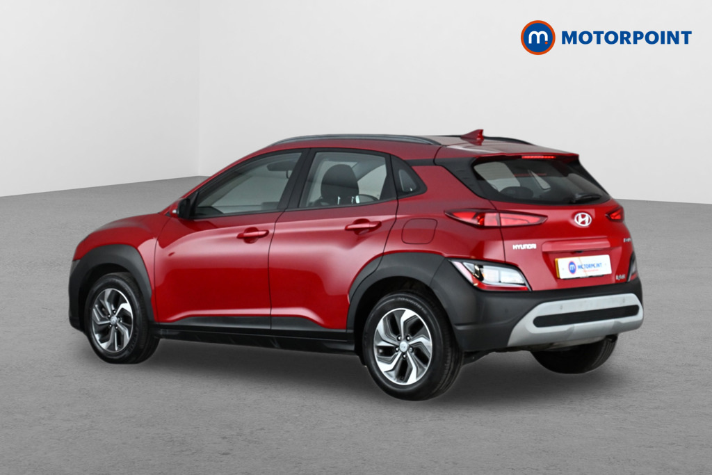 Hyundai Kona 1.6 Gdi Hybrid Se Connect Dct Red #4