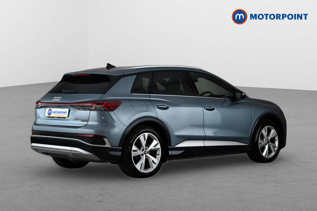 Audi Q4 E Tron 220Kw 50 Quattro 82Kwh S Line LO72EUB Blue #6