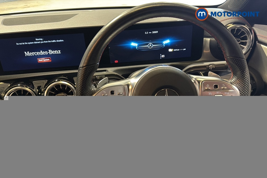 Mercedes-Benz CLA Class 180H Mhev Amg Line Premium Plus Coupe Black #9