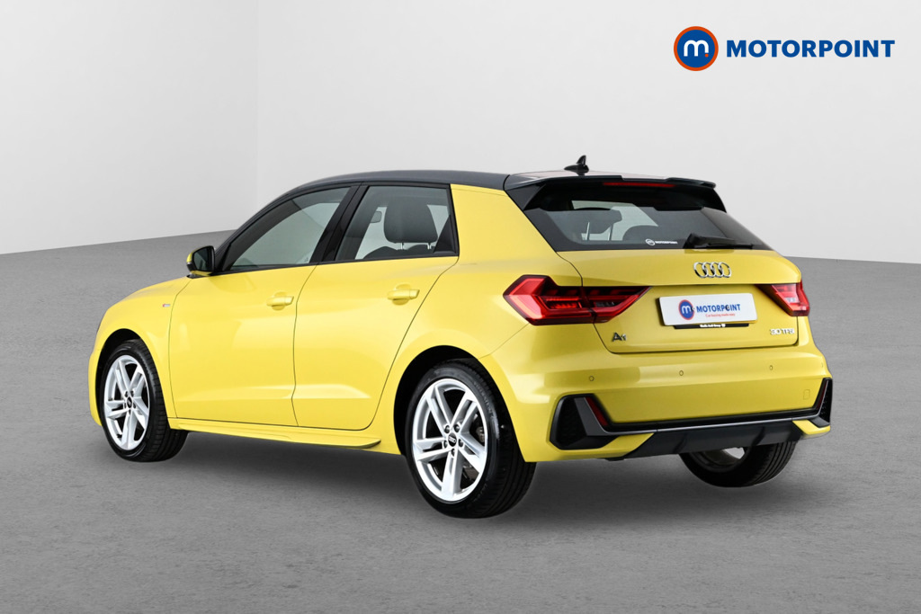 Audi A1 30 Tfsi 110 S Line S Tronic Yellow #4