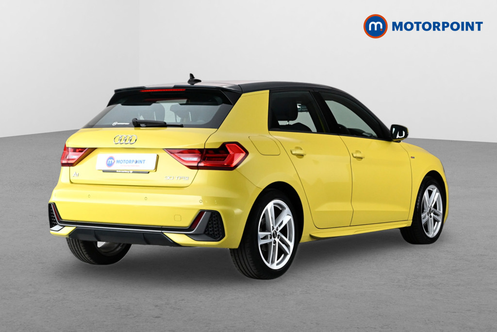 Audi A1 30 Tfsi 110 S Line S Tronic Yellow #6
