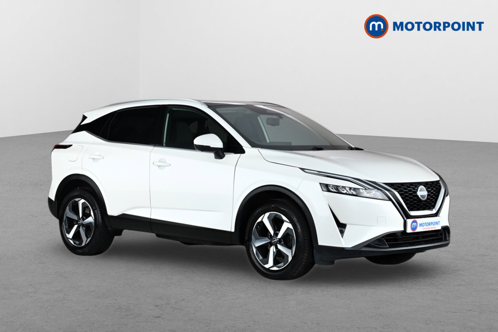 Nissan Qashqai 1.3 Dig-t Mh 158 N-connecta Xtronic White