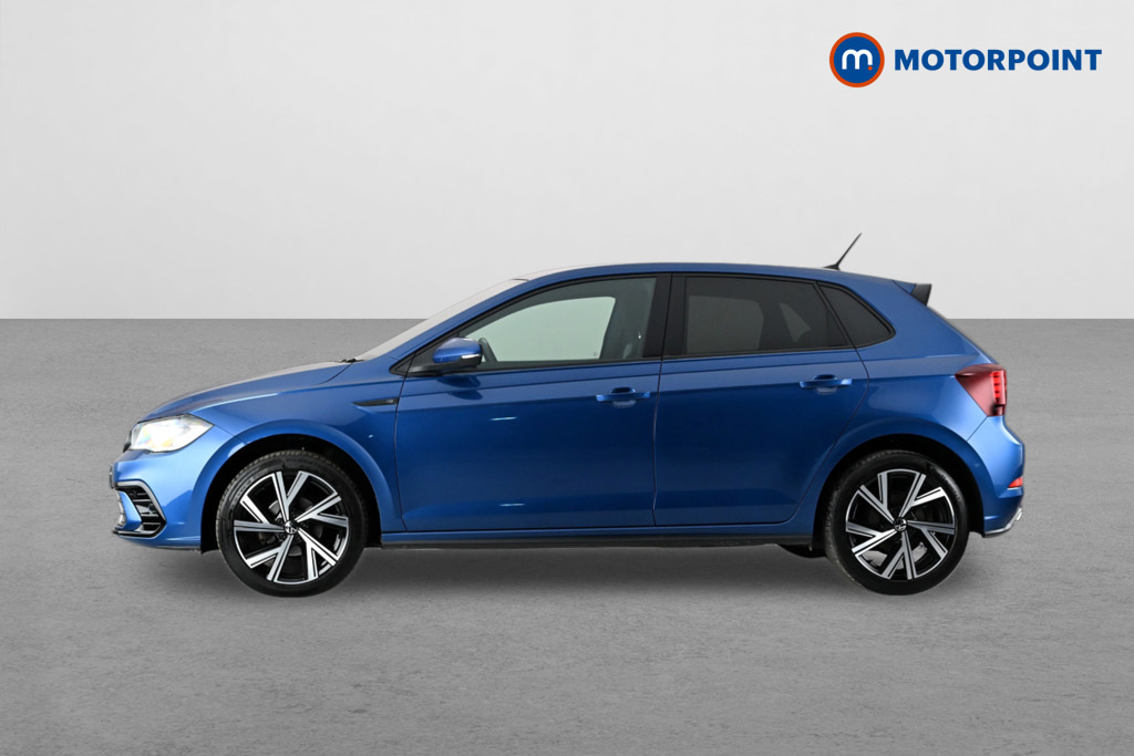 Volkswagen Polo 1.0 Tsi R-line Dsg Blue #3