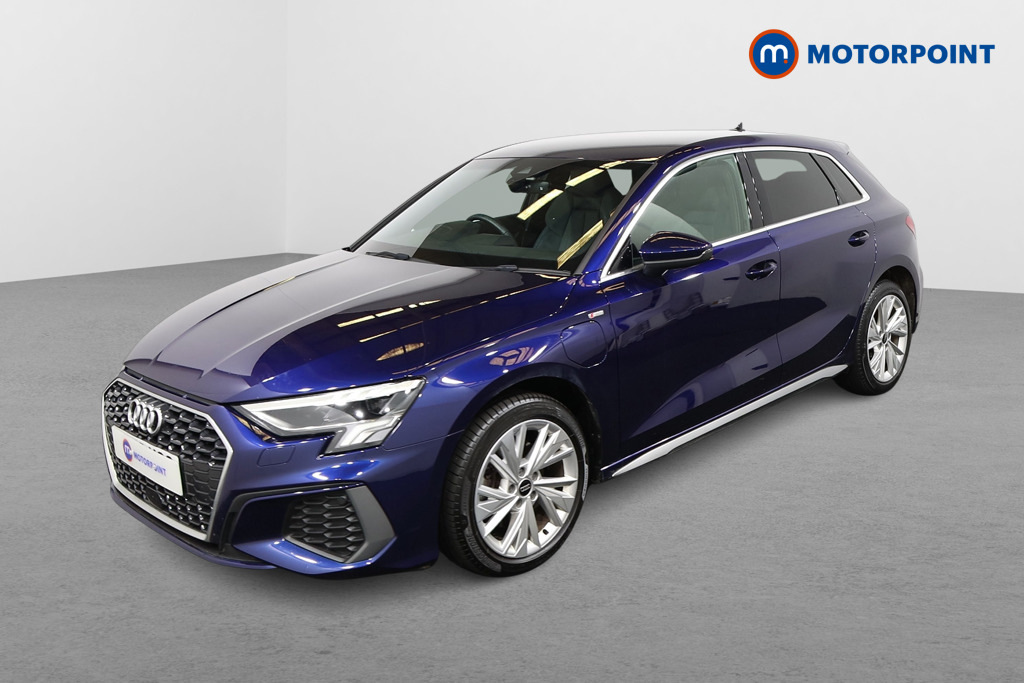 Audi A3 40 Tfsi E S Line S Tronic YA73XOO Blue #3