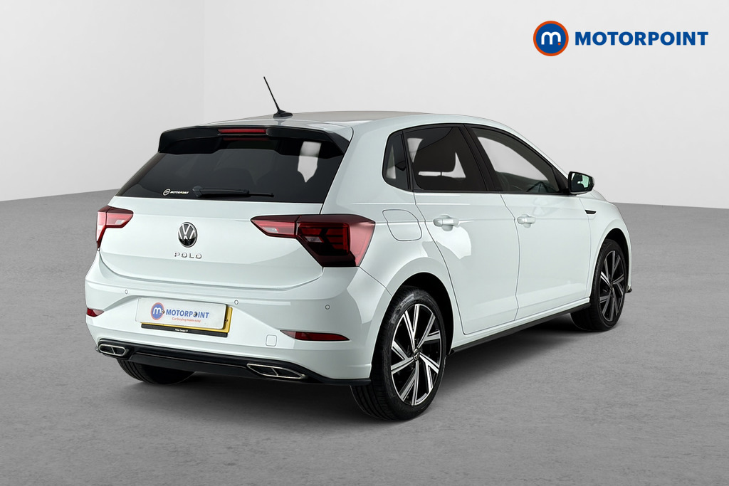 Volkswagen Polo 1.0 Tsi R-line Dsg White #4