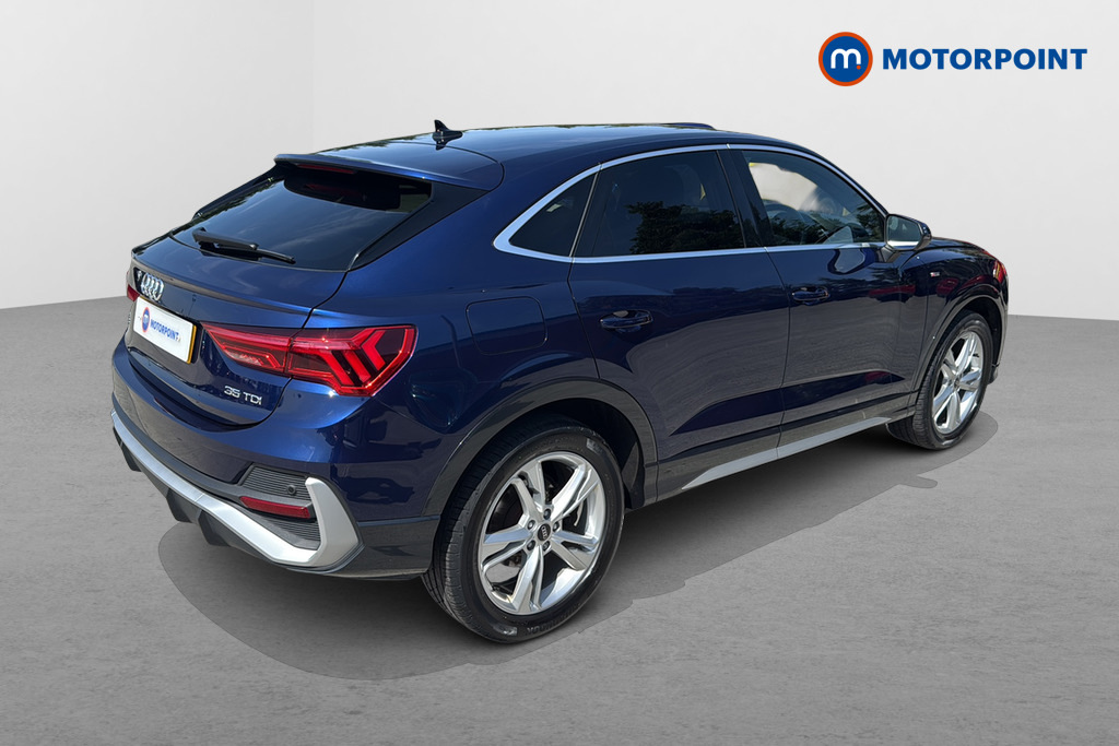 Audi Q3 35 Tdi S Line S Tronic Leather Blue #4