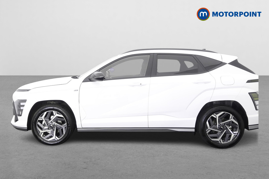 Hyundai Kona 1.6 Hybrid 138 N Line Dct White #4