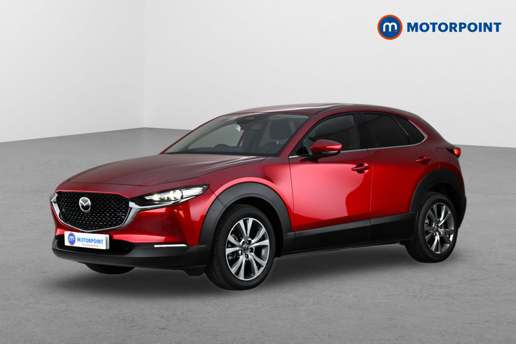 Mazda CX-30 2.0 E-skyactiv X Mhev Exclusive-line Red #3