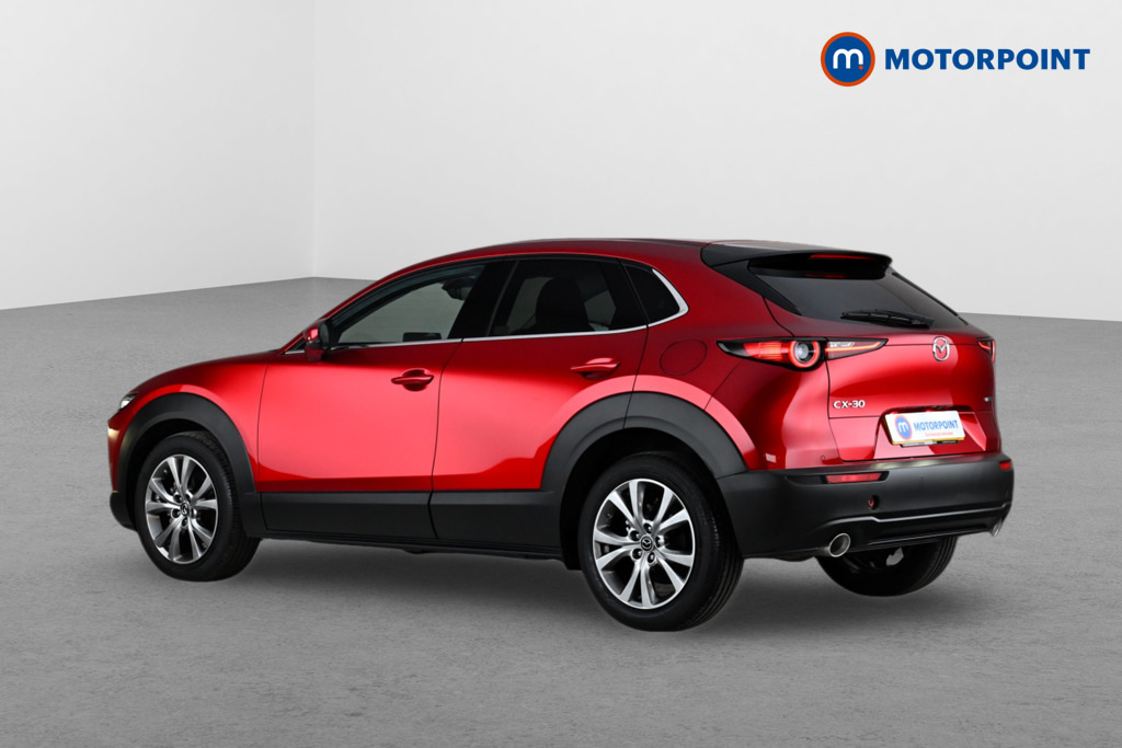 Mazda CX-30 2.0 E-skyactiv X Mhev Exclusive-line Red #4