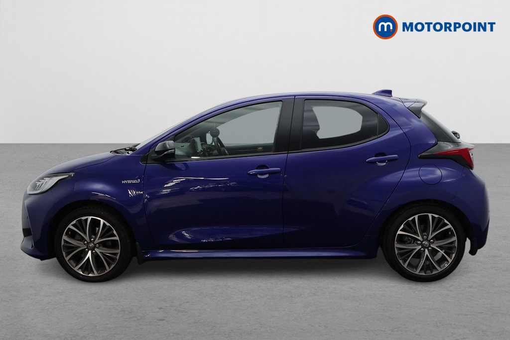 Toyota Yaris 1.5 Hybrid Dynamic Cvt Blue #4