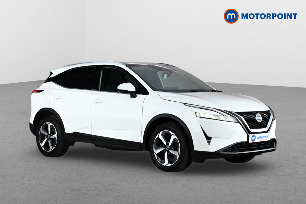 Nissan Qashqai 1.3 Dig-t Mh N-connecta Glass Roof White
