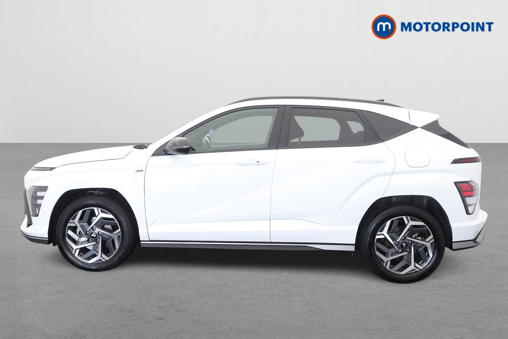 Hyundai Kona 1.6 Hybrid 138 N Line Dct White #4