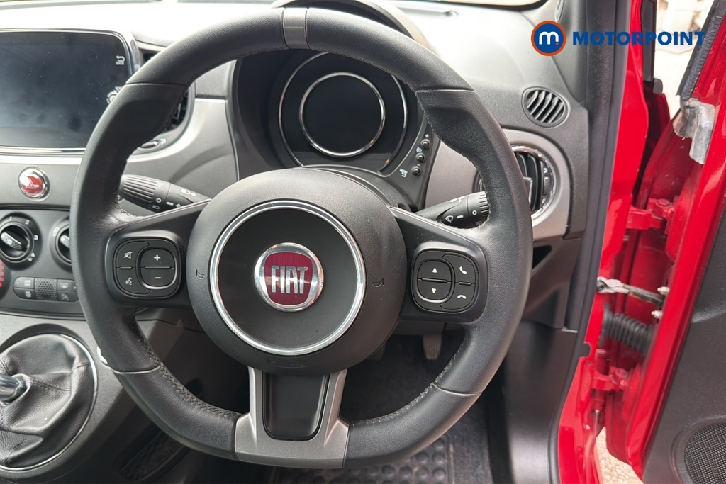 Fiat 500 1.2 Lounge Hatchback Euro 6 Ss Blue #9