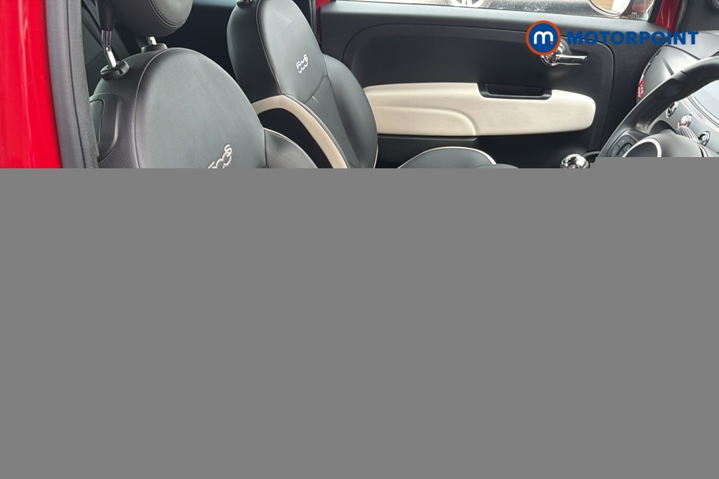 Fiat 500 1.2 Lounge Hatchback Euro 6 Ss Blue #22