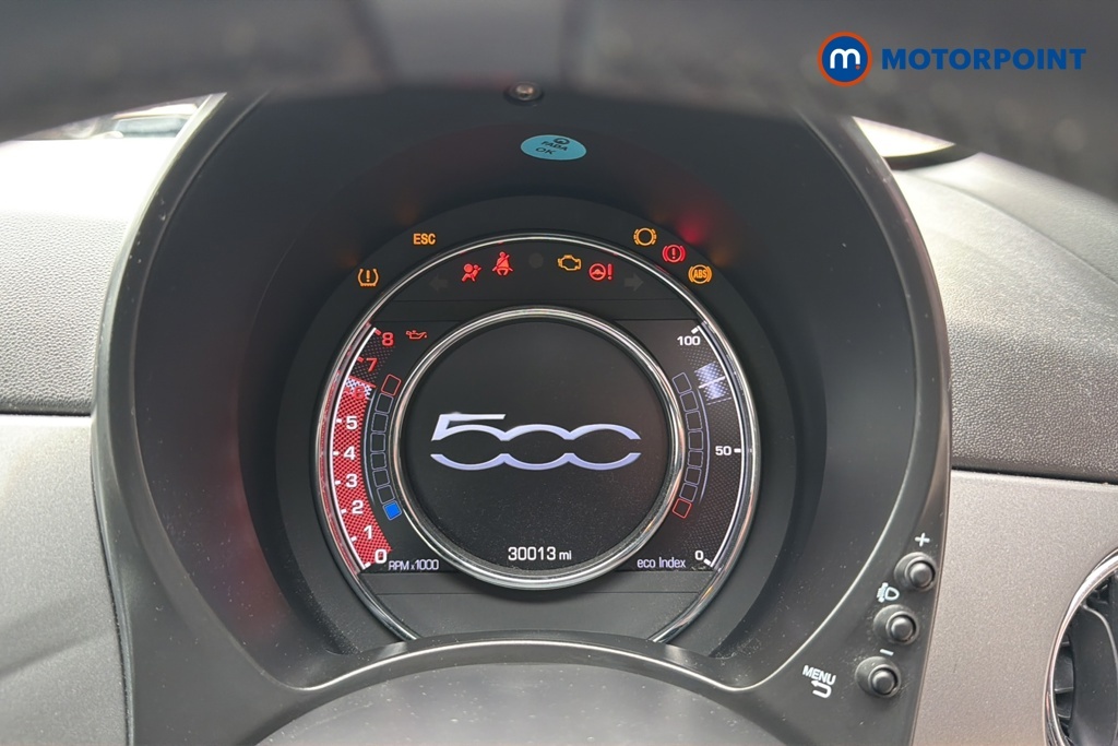 Fiat 500 1.2 Lounge Hatchback Euro 6 Ss Blue #14