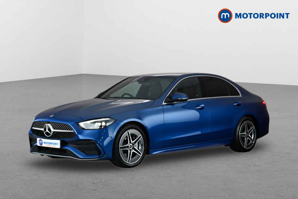 Mercedes-Benz C Class C220d Amg Line 9G-tronic Blue #3