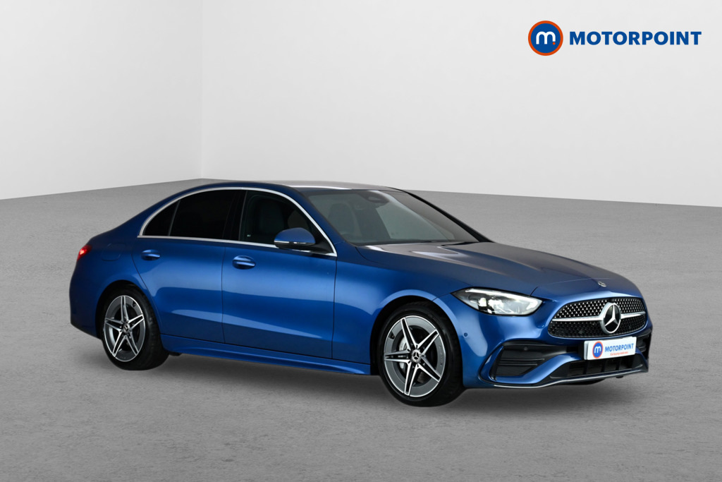 Mercedes-Benz C Class C220d Amg Line 9G-tronic Blue