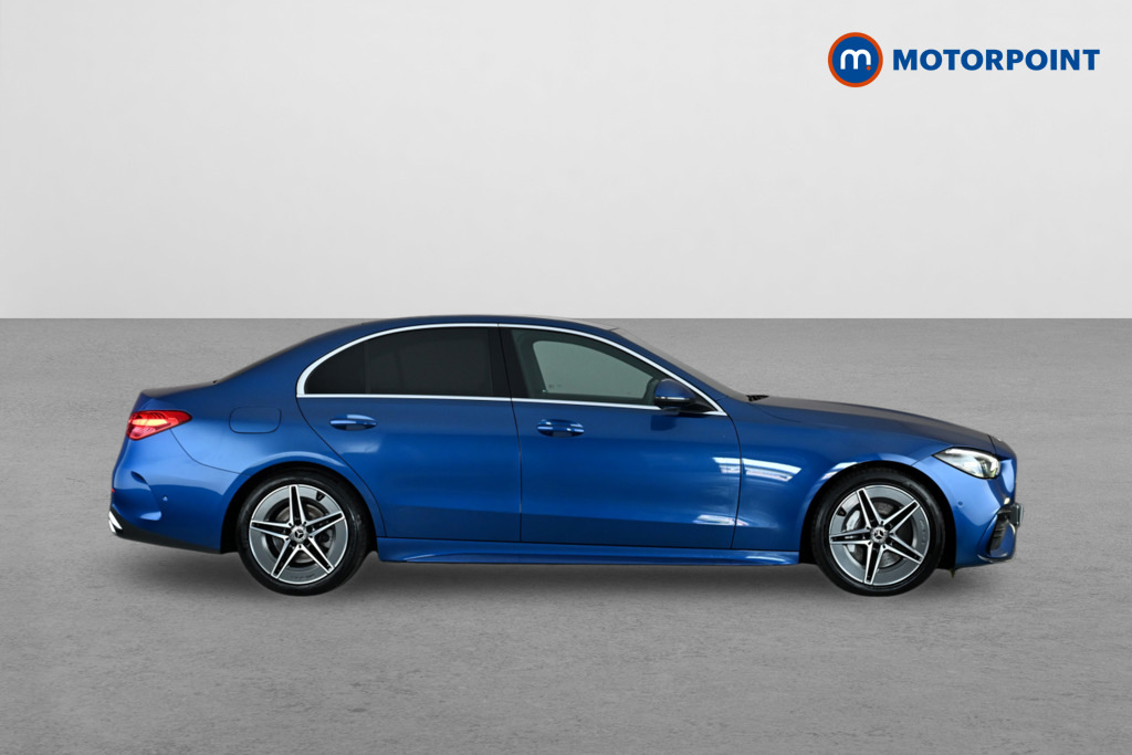 Mercedes-Benz C Class 1.5 H Mhev Amg Line Premium Plus G-tronic Euro Blue #7